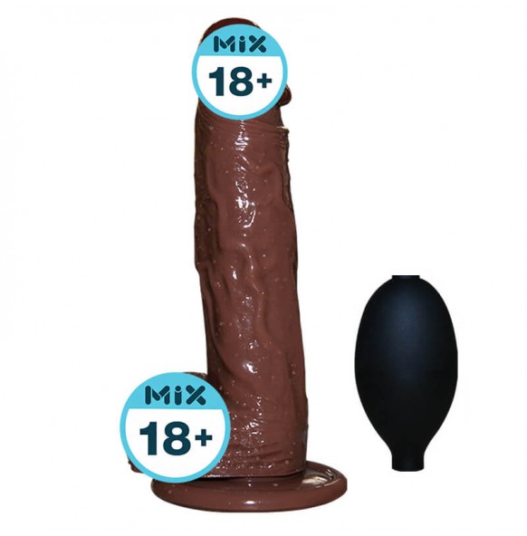 QUER - Wolf Warrior Water-Spraying Realistic Dildo (L:20.5cm - D:4cm) QUER - Wolf Warrior Water-Spraying Realistic Dildo (L:20.5cm - D:4cm)